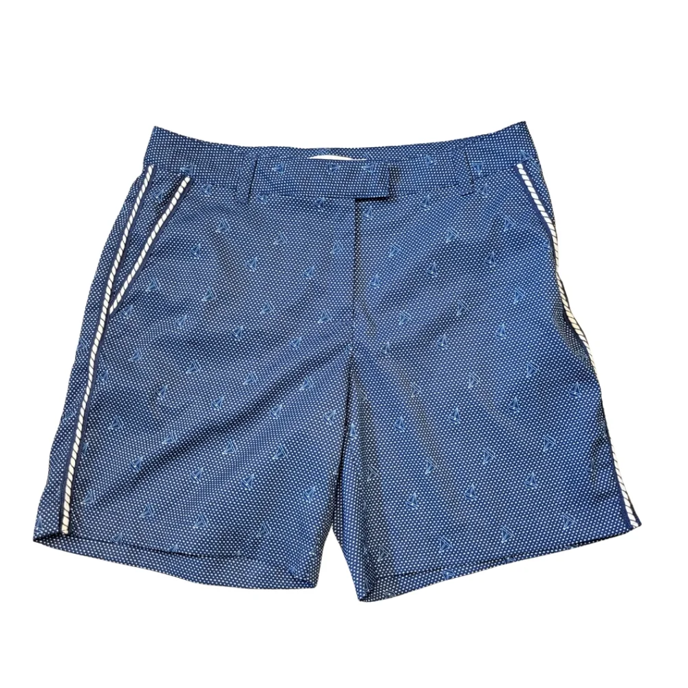 Lady Hagen Nautical Sailboat Golf Shorts